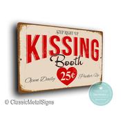 Kissing Booth Sign - 14-x-10