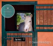 Personalized Horse Name Sign -  / 18-x-6-inches