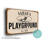 Custom Playground Sign - 20-x-14-inches