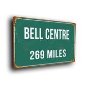 Bell Centre Highway Sign - 36-x-24-inches