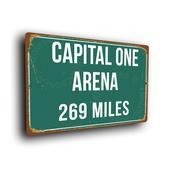 Capital One Arena Highway Sign - 20-x-14-inches image