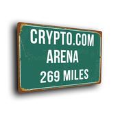 Crypto.com Arena Highway Sign - 16-x-12inches