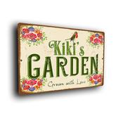 Kiki's Garden Sign - 9-x-6-inches