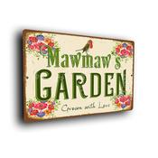 Mawmaw's Garden Sign - 20-x-14-inches