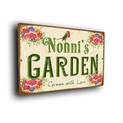 Nonni's Garden Sign - 9-x-6-inches