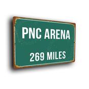 PNC Arena Highway Sign - 36-x-24-inches