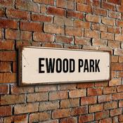 Ewood Park Stadium Sign - 12-x-4-inches