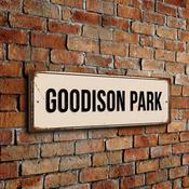 Goodison Park Stadium Sign - 24-x-8-inches