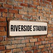 Riverside Stadium Sign - 20-x-6-inches