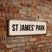 St James' Park Stadium Sign - 20-x-6-inches