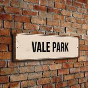 Vale Park Stadium Sign - 24-x-8-inches