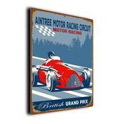 Aintree Motor Racing Circuit Sign – Formula 1 Gifts, F1 Race Track Décor, Durable Aluminum composite Signs, UV Protected Print, Premium Matt Finish - 20-x-14-inches