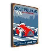 Circuit Paul Ricard Sign – Formula 1 Gifts, F1 Race Track Décor, Durable Aluminum composite Signs, UV Protected Print, Premium Matt Finish - 20-x-14-inches