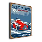 Circuito da Boavista Sign – Formula 1 Gifts, F1 Race Track Décor, Durable Aluminum composite Signs, UV Protected Print, Premium Matt Finish - 12-x-8-inches