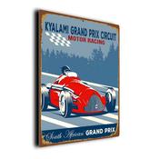 Kyalami Grand Prix Circuit Sign – Formula 1 Gifts, F1 Race Track Décor, Durable Aluminum composite Signs, UV Protected Print, Premium Matt Finish - 9-x-6-inches