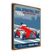 Losail International Circuit Sign – Formula 1 Gifts, F1 Race Track Décor, Durable Aluminum composite Signs, UV Protected Print, Premium Matt Finish - 16-x-12-inches