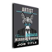 Gift for Artist – Metal Sign for Artists, UV Protected Print, Durable Indoor/Outdoor Signs, Smooth Matt Finish, Mounting Holes - 9-x-6-inches