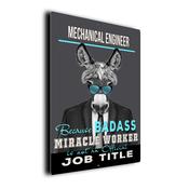 Gift for Mechanical Engineer – Metal Sign for Mechanical Engineers, UV Protected Print, Durable Indoor/Outdoor Signs, Smooth Matt Finish, Mounting Holes - 
