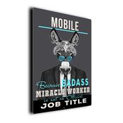 Gift for Mobile – Metal Sign for Mobiles, UV Protected Print, Durable Indoor/Outdoor Signs, Smooth Matt Finish, Mounting Holes - 20-x-14-inches