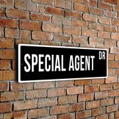 Special Agent Street Sign - 20-x-6-inches