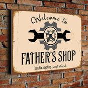 Father's Shop Sign - 16-x-12-inches-2