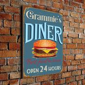 Grammie's Diner Sign - 14-x-10-inches-2