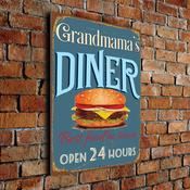Grandmama's Diner Sign - 20-x-14-inches-2