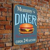 Mummy's Diner Sign - 