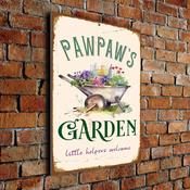 Pawpaw's Garden Sign - 12-x-8-inches-2