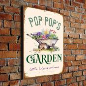 Pop Pop's Garden Sign - 20-x-14-inches-2