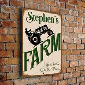 Personalised Farm Sign - 14-x-10