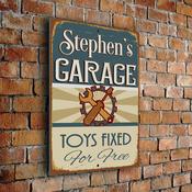Personalised Garage Sign - 16-x-12