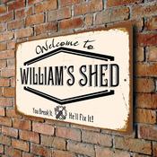 Custom Shed Sign - 20-x-14-inches