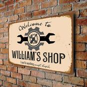 Custom Shop Sign - 36-x-24-inches image