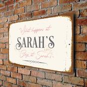 Custom Name Sign - 14-x-10