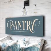 Classic Pantry Sign - 36-x-12-inches