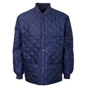 Quilted Shell Jacket  - Navy image