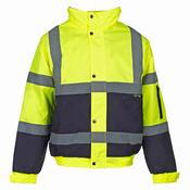 Hi Vis 2 Tone Bomber Jacket image
