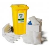 OIL-ONLY SPILL KIT - MOBILE 2 WHEELED BIN