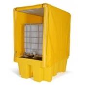 ALL-WEATHER‘ SINGLE IBC SPILL PALLET C/W GRATING image