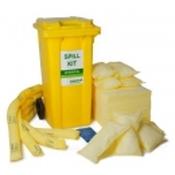 CHEMICAL SPILL KIT - MOBILE 2 WHEELED BIN