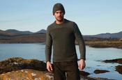 Fisherman out of Ireland crew with links stitch. Online Exclusive 