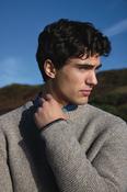 Fisherman out of Ireland links stitch sweater