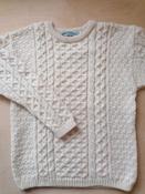 Childrens Aran sweater