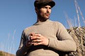 Fisherman out of Ireland saddle shoulder 