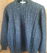 Inis Meain Ridges Aran Crew Neck