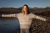 Fisherman out of Ireland Mock Neck with stripe image