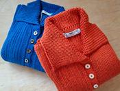 Inis Meain Ladies Cardigan with Collar image