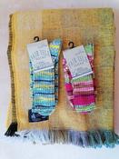 Cleo Large Throw and 2 pairs of Fair Isle socks bundle image