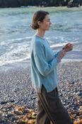 Fisherman out of Ireland duckegg stripe sweater